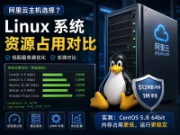 阿里云主机哪个 Linux 操作系统占用资源少？