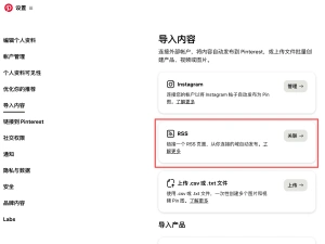 如何利用 Feed 自动将网站内容发布到 Pinterest 和 X.com