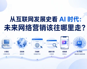 从互联网发展史看 AI 时代：未来网络营销该往哪里走？