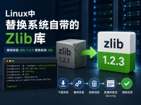 Linux中用编译的Zlib库替换系统自带的