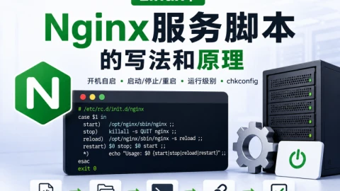 Linux下Nginx服务脚本的写法和原理