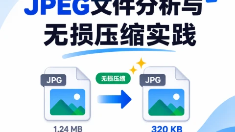 JPEG文件分析与无损压缩实践