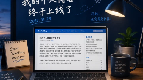 我的个人博客终于上线了