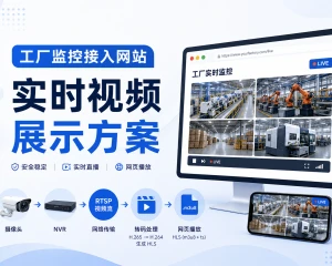 工厂监控如何接入网站，实现实时视频展示？