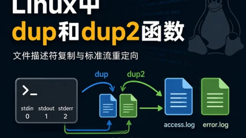 Linux中的dup和dup2函数