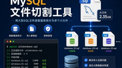 MySql文件切割工具