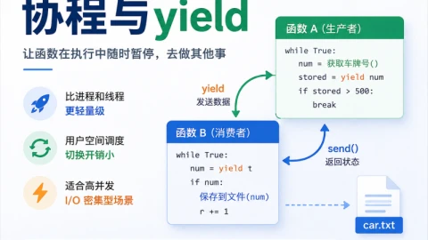 协程与yield