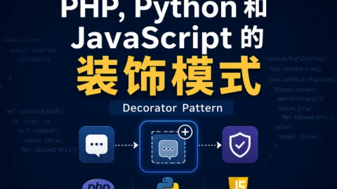 PHP, Python和Javascript的装饰模式