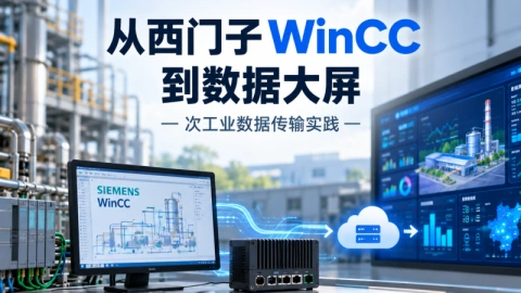 从西门子 WinCC 到数据大屏：一次工业数据传输实践