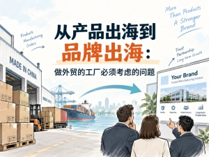 从产品出海到品牌出海：做外贸的工厂必须考虑的问题