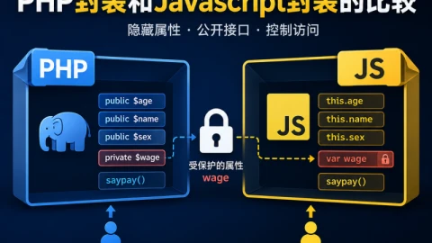 PHP封装和JavaScript封装的比较