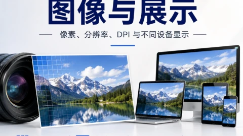 图像与展示：像素、分辨率、DPI 与不同设备显示