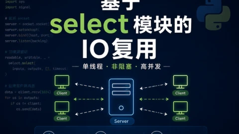 基于select模块的IO复用